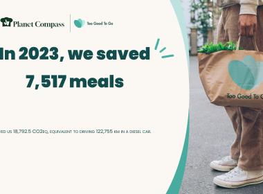 In 2023 we saved 7517 meals