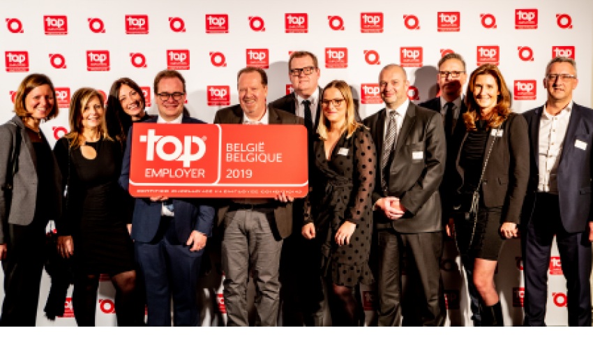 Top Employer 2019 award and ceremony