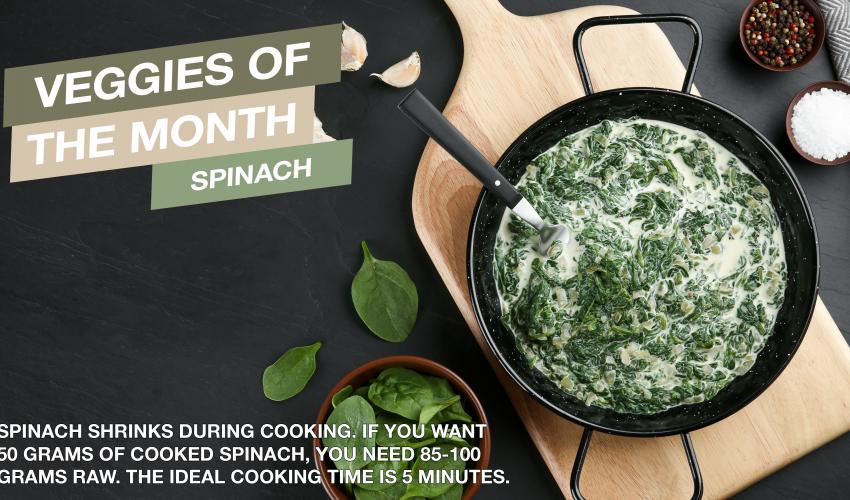 veggie of the month: spinach