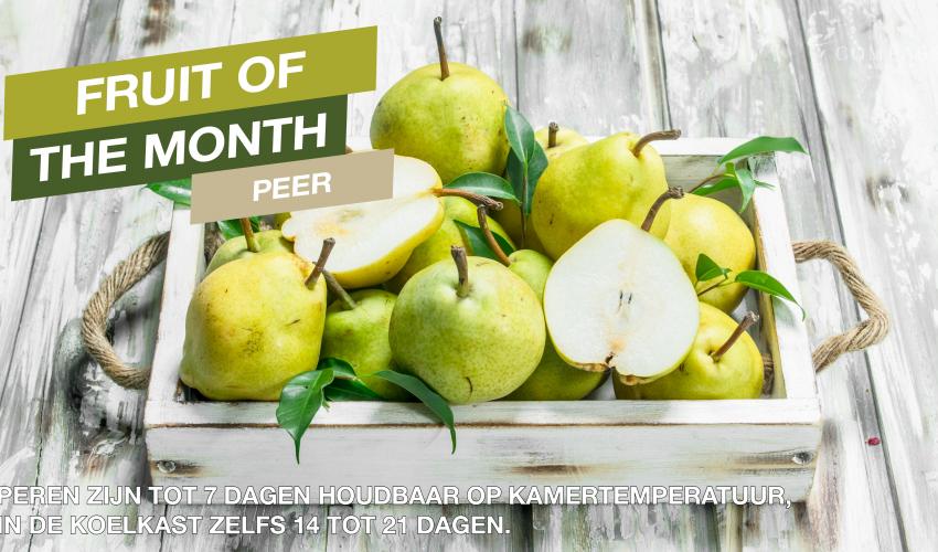 fruit van de maand: peer